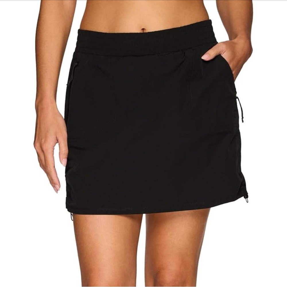 Avalanche Black Athletic Skort